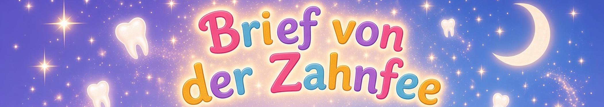 Brief von der Zahnfee